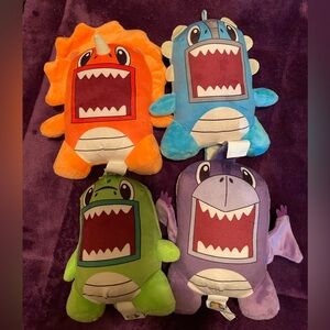 Vibrant Dinosaur Plush Toy Collection
